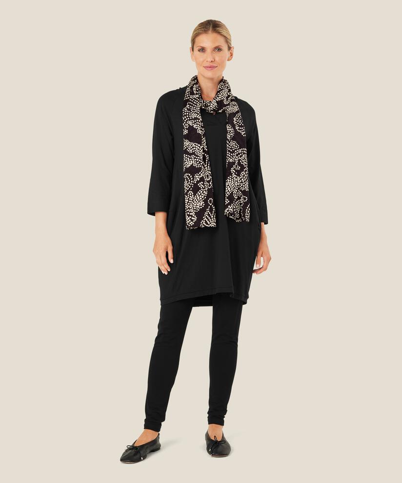 Foulard en viscose, Black