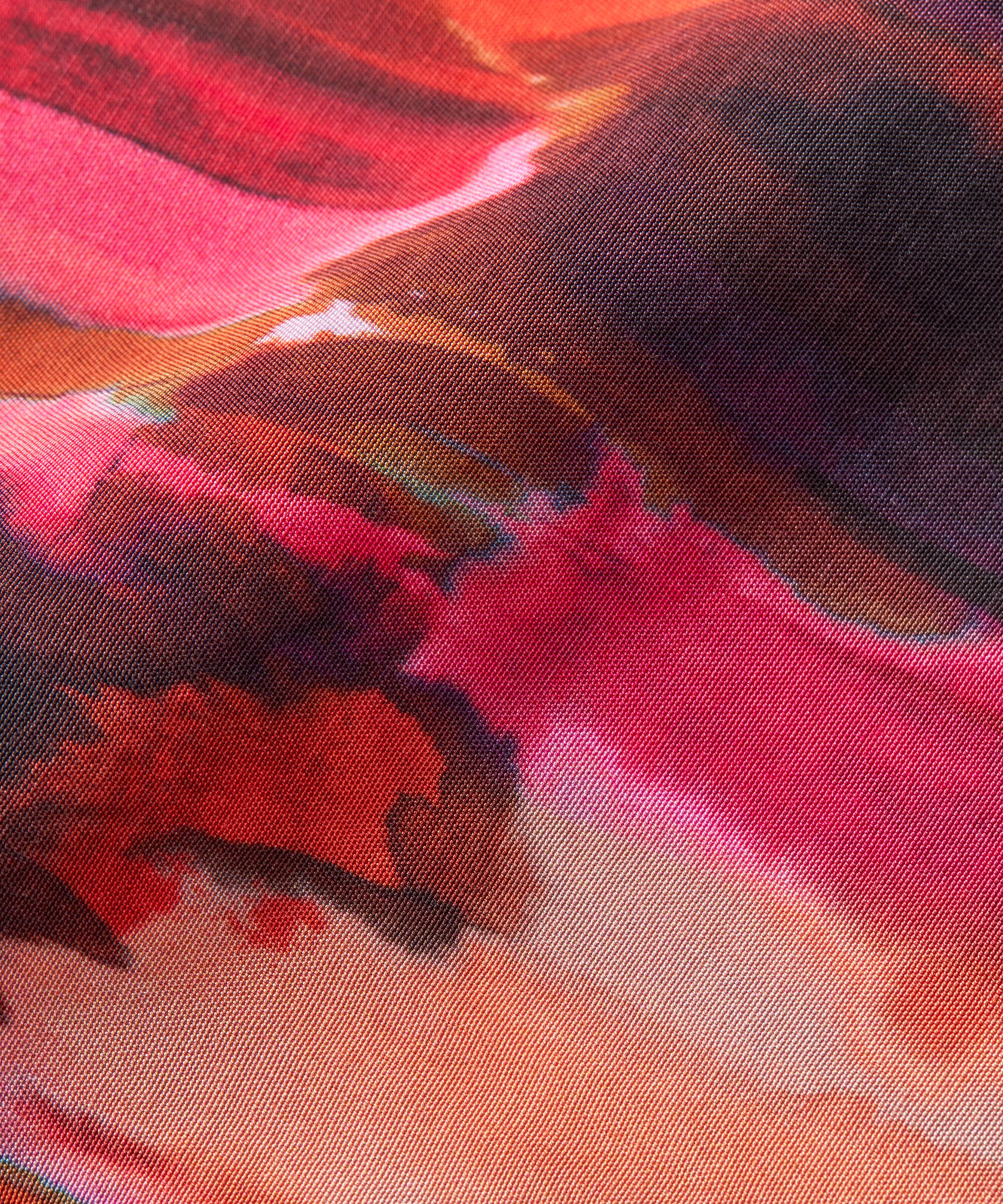 Écharpe en viscose imprimée, Sun Tomato