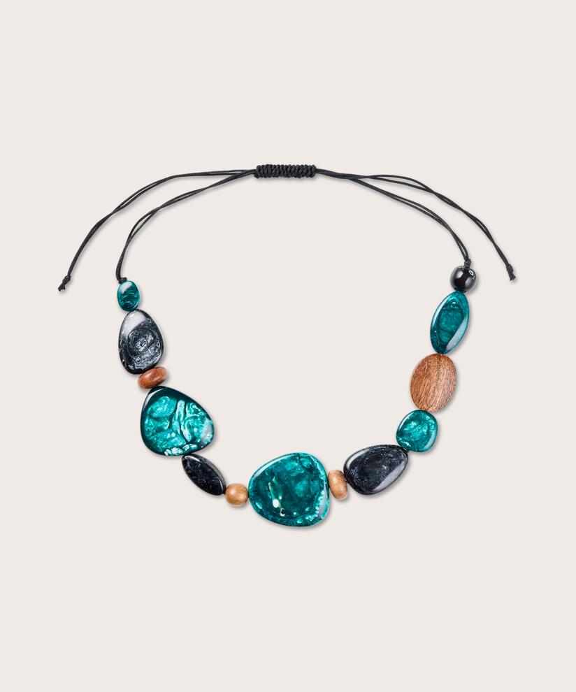 collier à longueur réglable, Teal