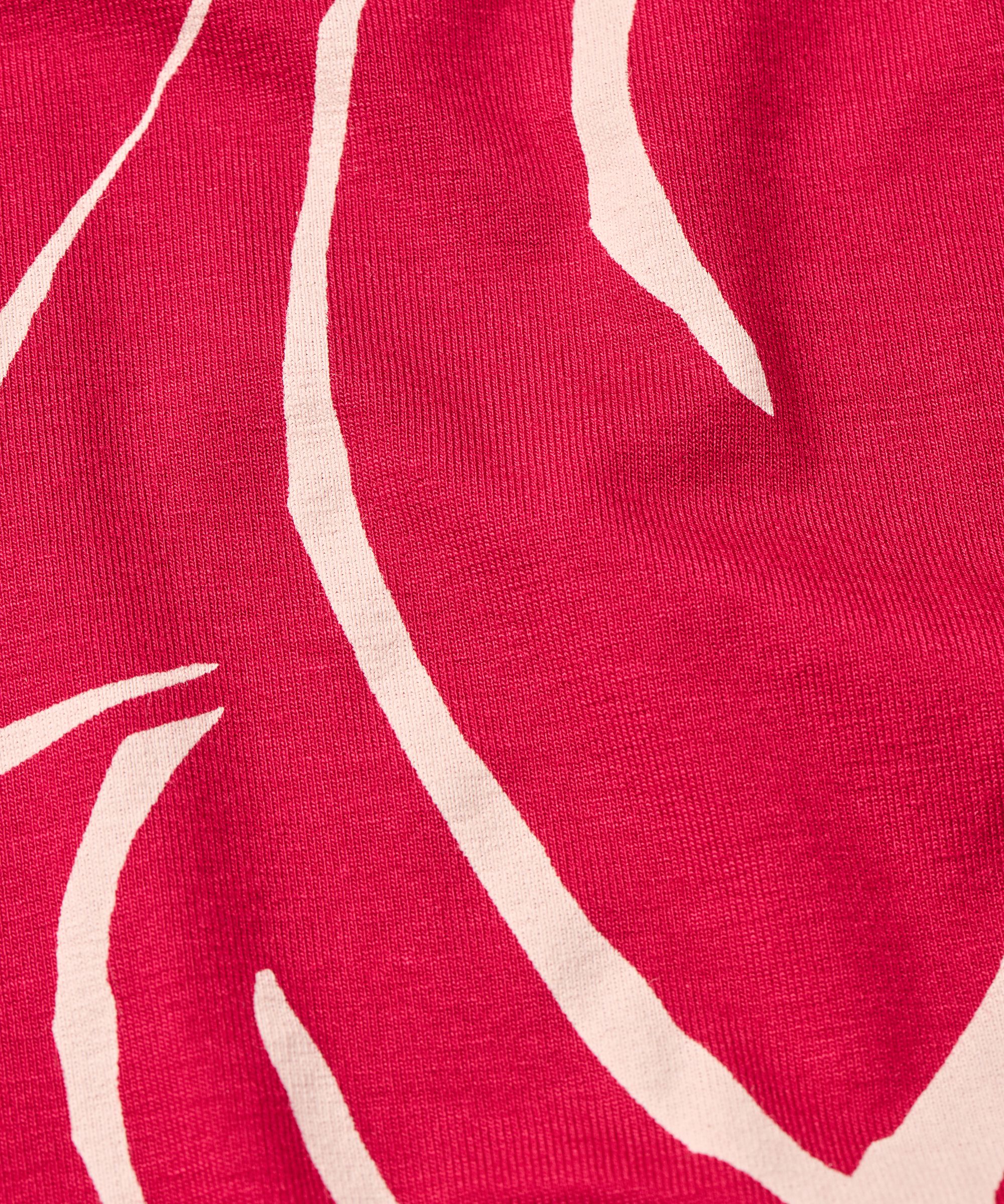 robe tulipe sans manches avec poches fendues, Persian Red