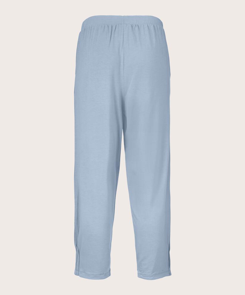 pantalon de jogging en jersey doux, Blue Fog
