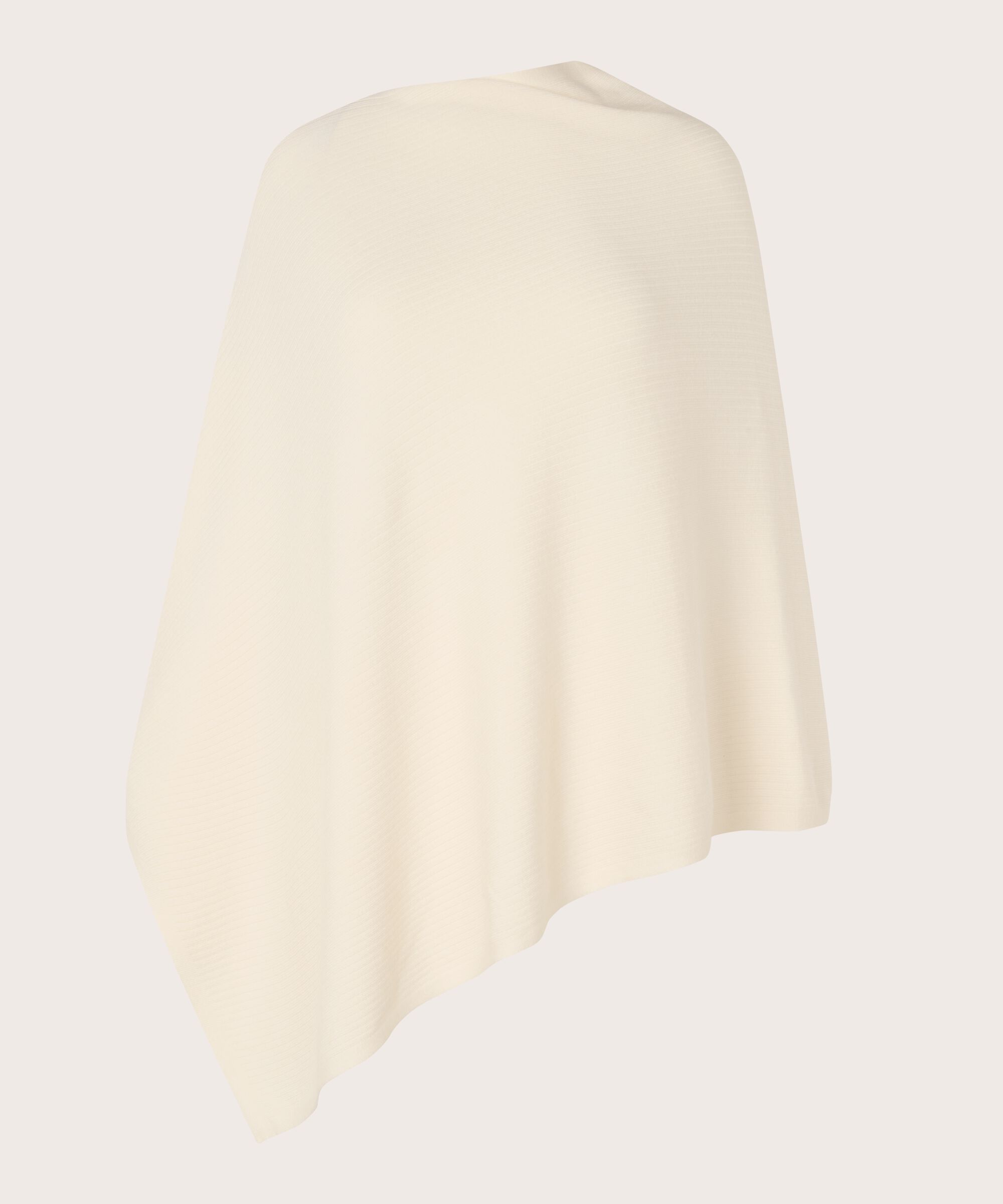 poncho tricoté avec bas asymétrique, Jet Stream