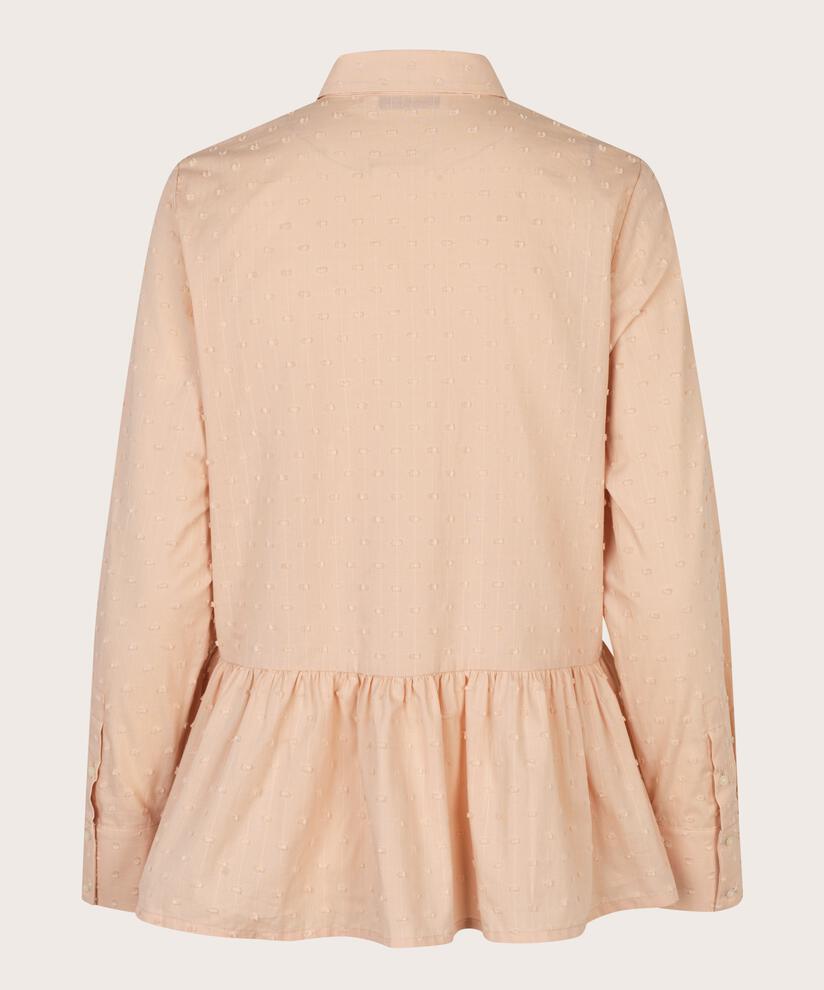 chemise en coton à pois tissés, Shifting Sand