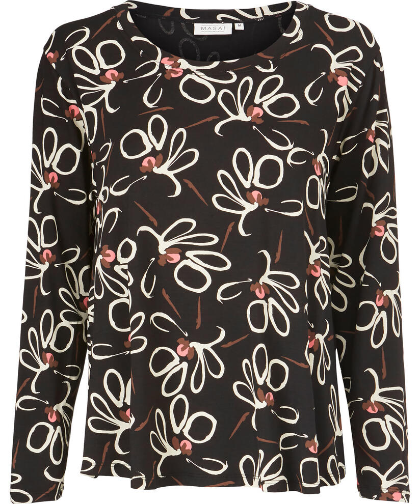 BADISNA JERSEY TOP, Dusty Rose