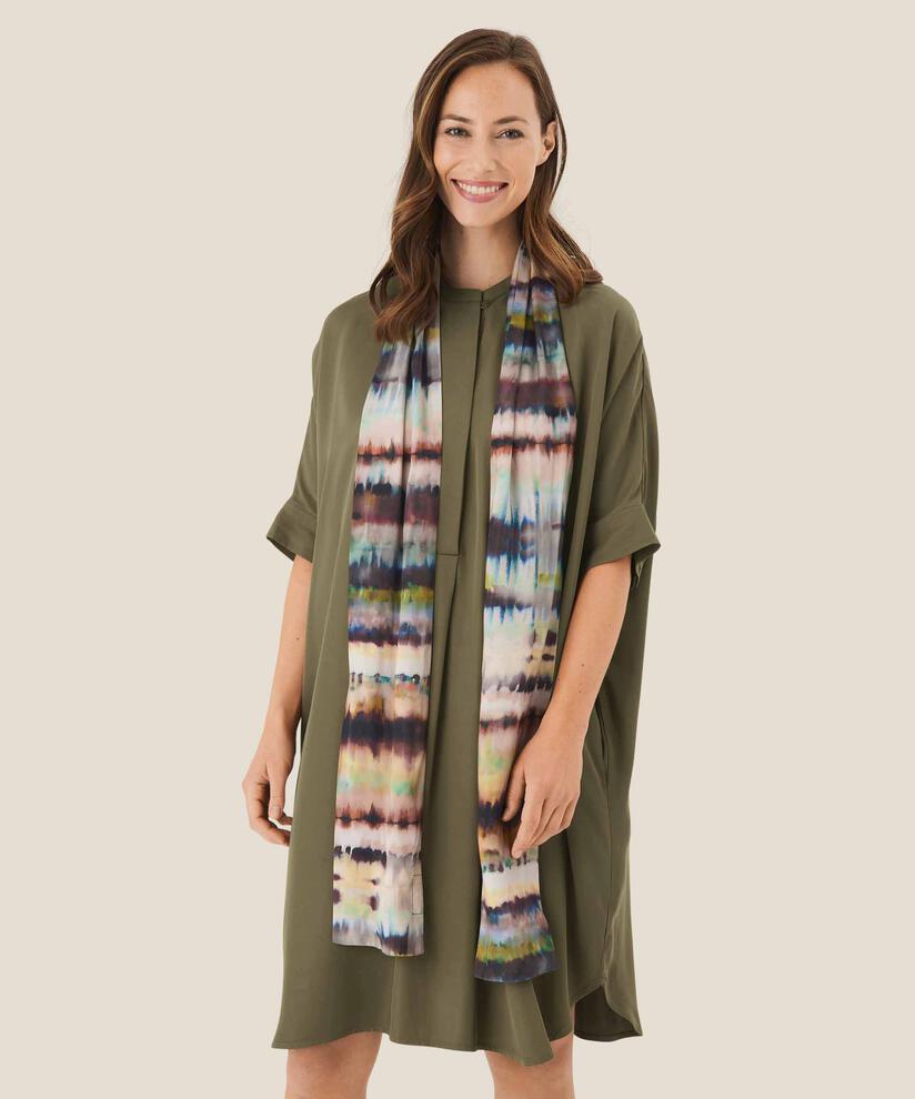 Foulard en viscose, Misty Rose