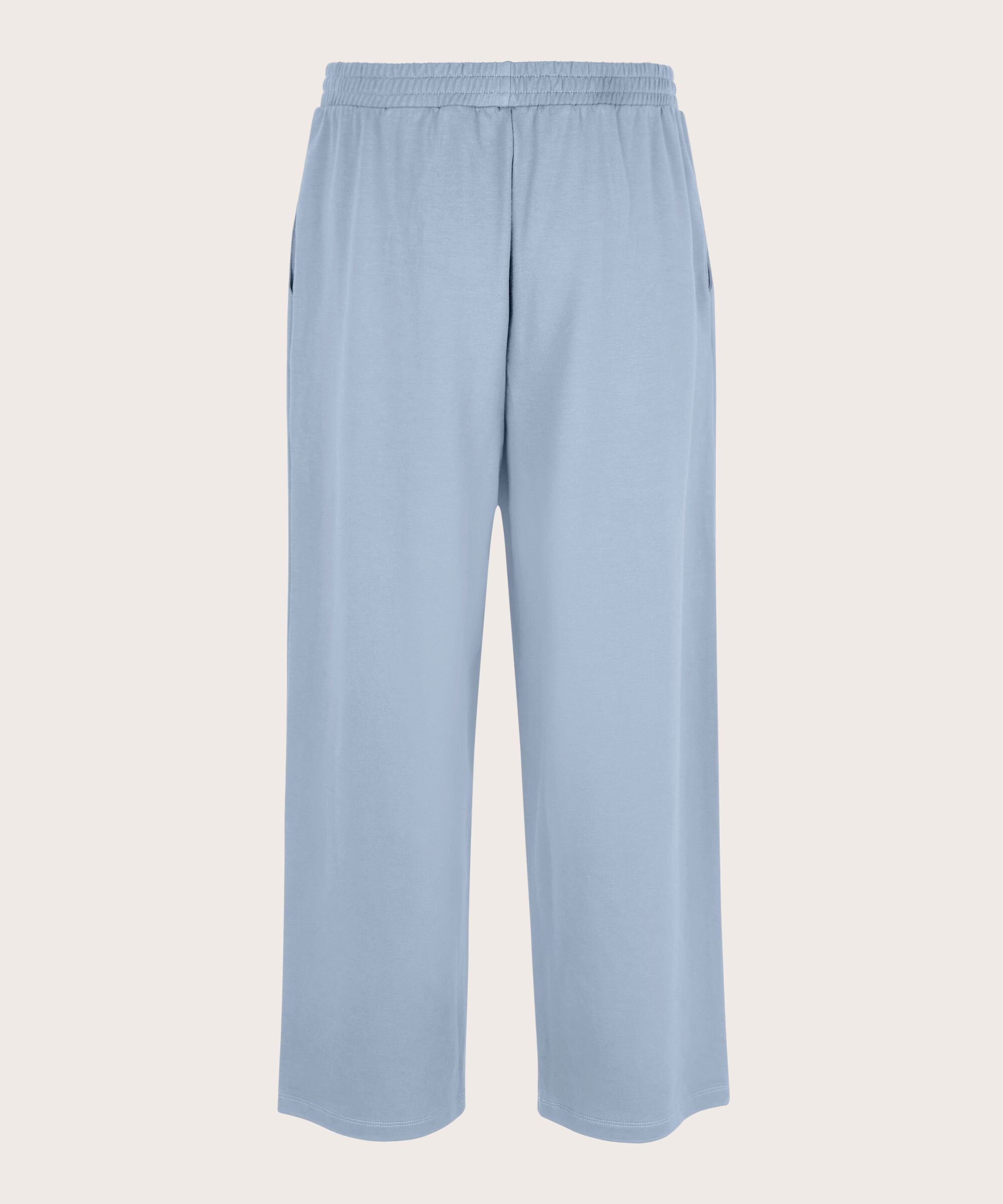 pantalon en jersey avec mollets, Blue Fog
