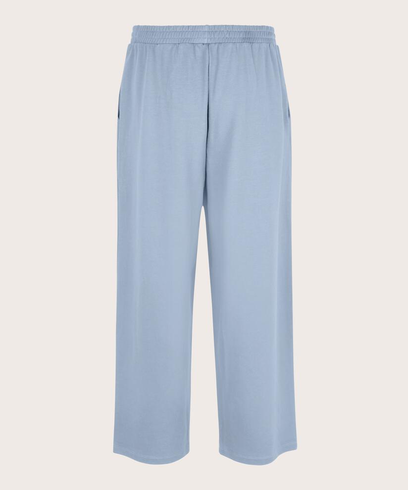 pantalon en jersey avec mollets, Blue Fog
