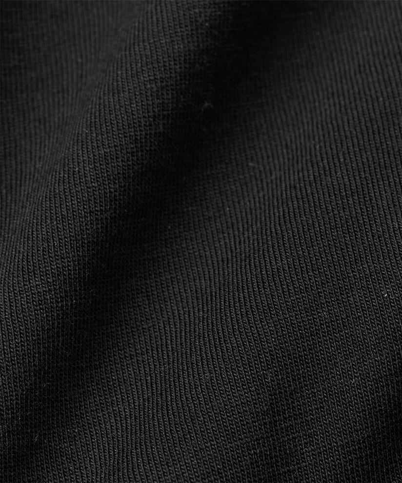 t-shirt à manches volantées, Black