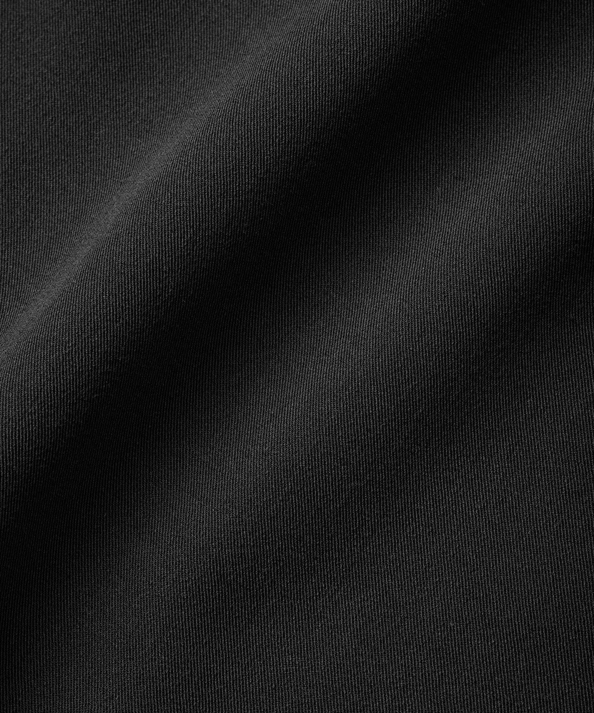 pantalon classique avec plis cousus, Black