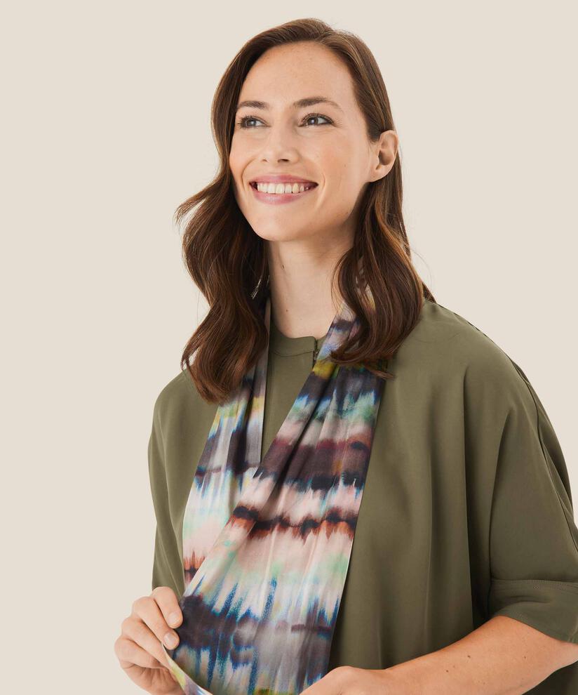 Foulard en viscose, Misty Rose