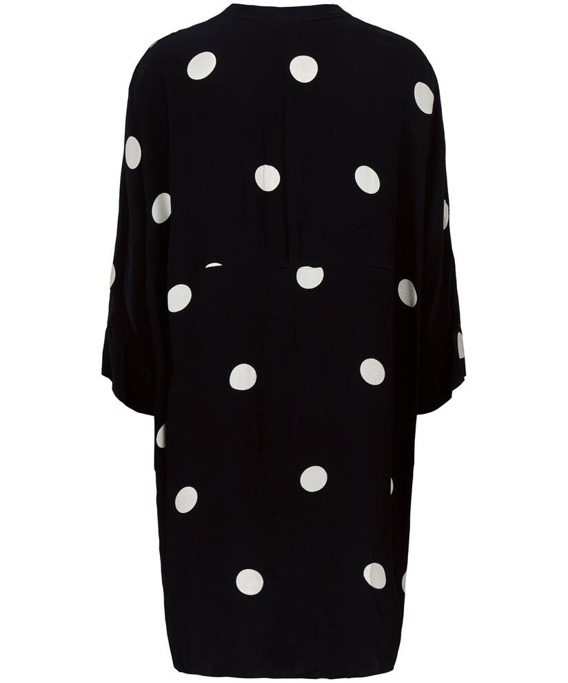 IOSETTA SHIRT DRESS, Black