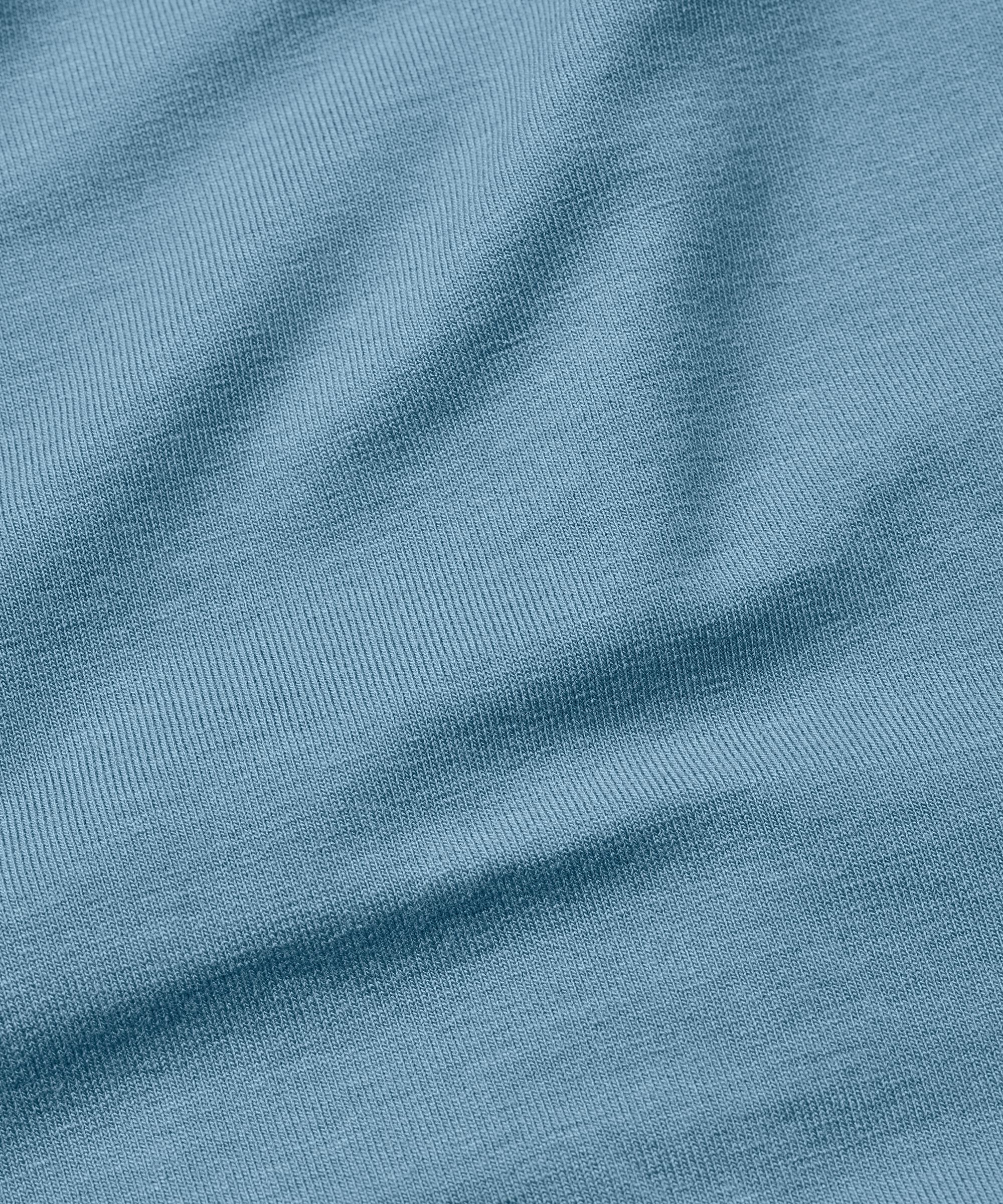 tunique en jersey avec plis et poches fendues, Proven Blue