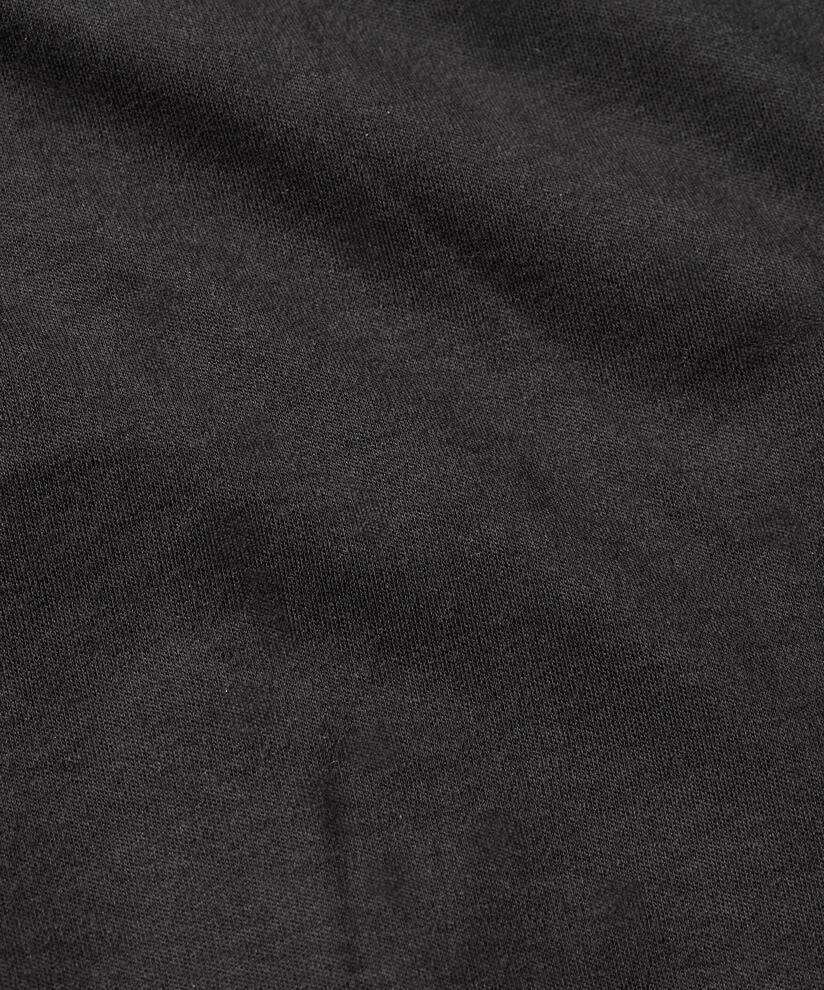 robe en jersey avec jupe en popeline, Black