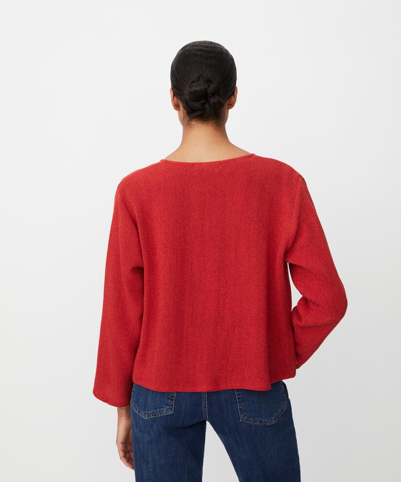Veste Courte En Bouclé, Scarlet Sage