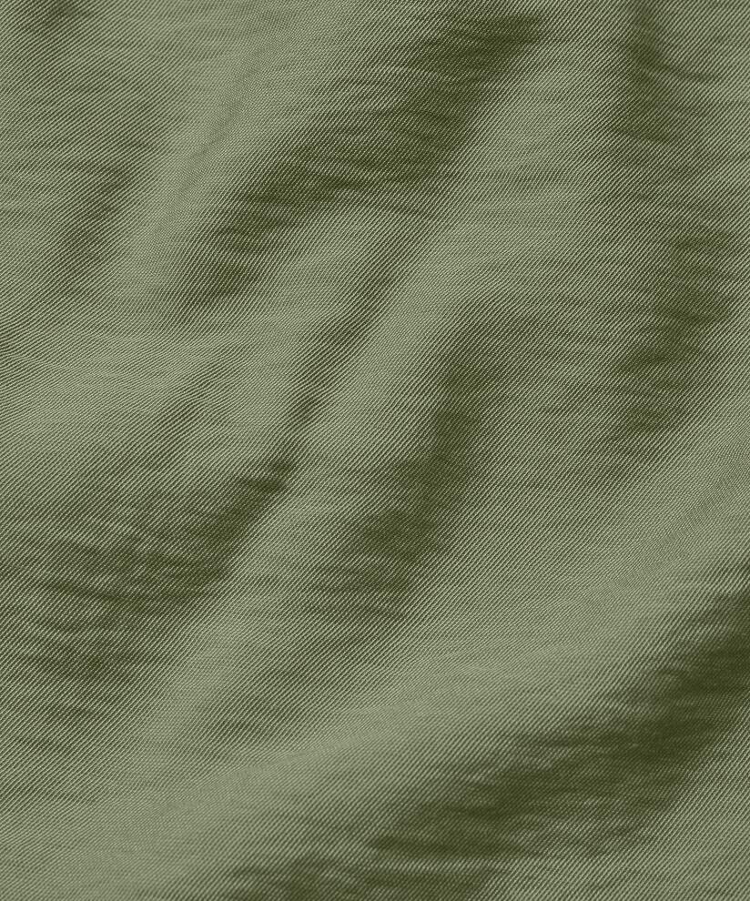 chemise à manches longues en viscose légèrement brillante, Four Clover