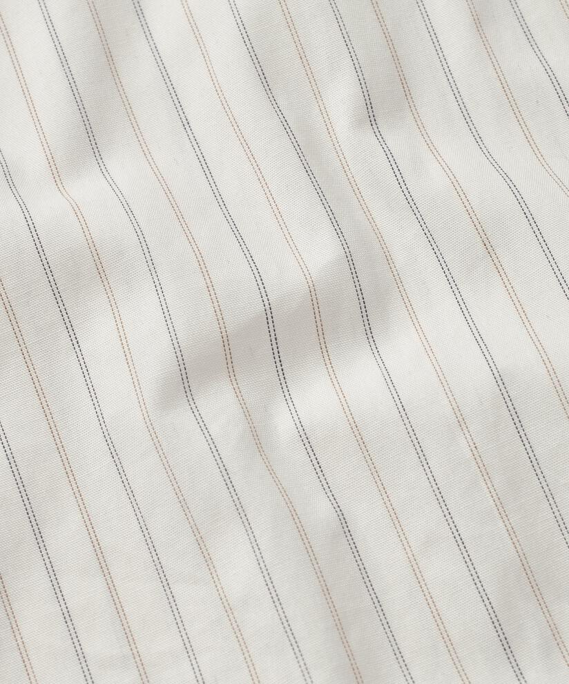 chemise en coton à rayures fines avec dos plus long, Jet Stream