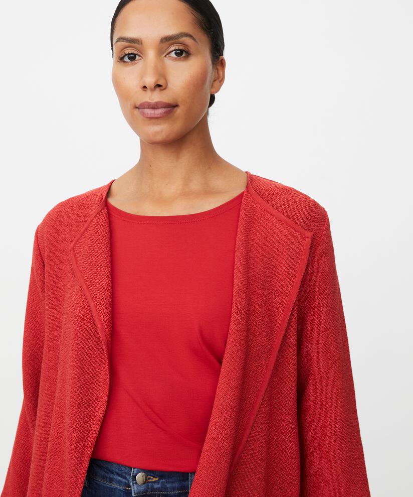 Veste Courte En Bouclé, Scarlet Sage