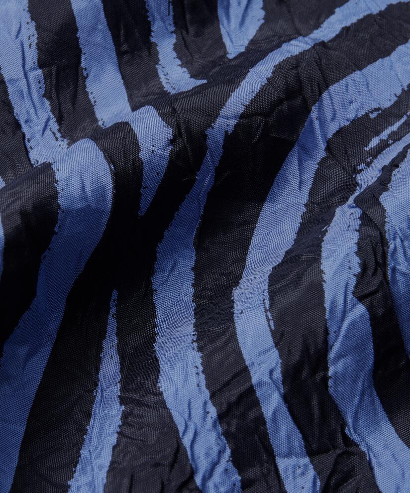 Écharpe En Viscose Imprimée, Bijou Blue