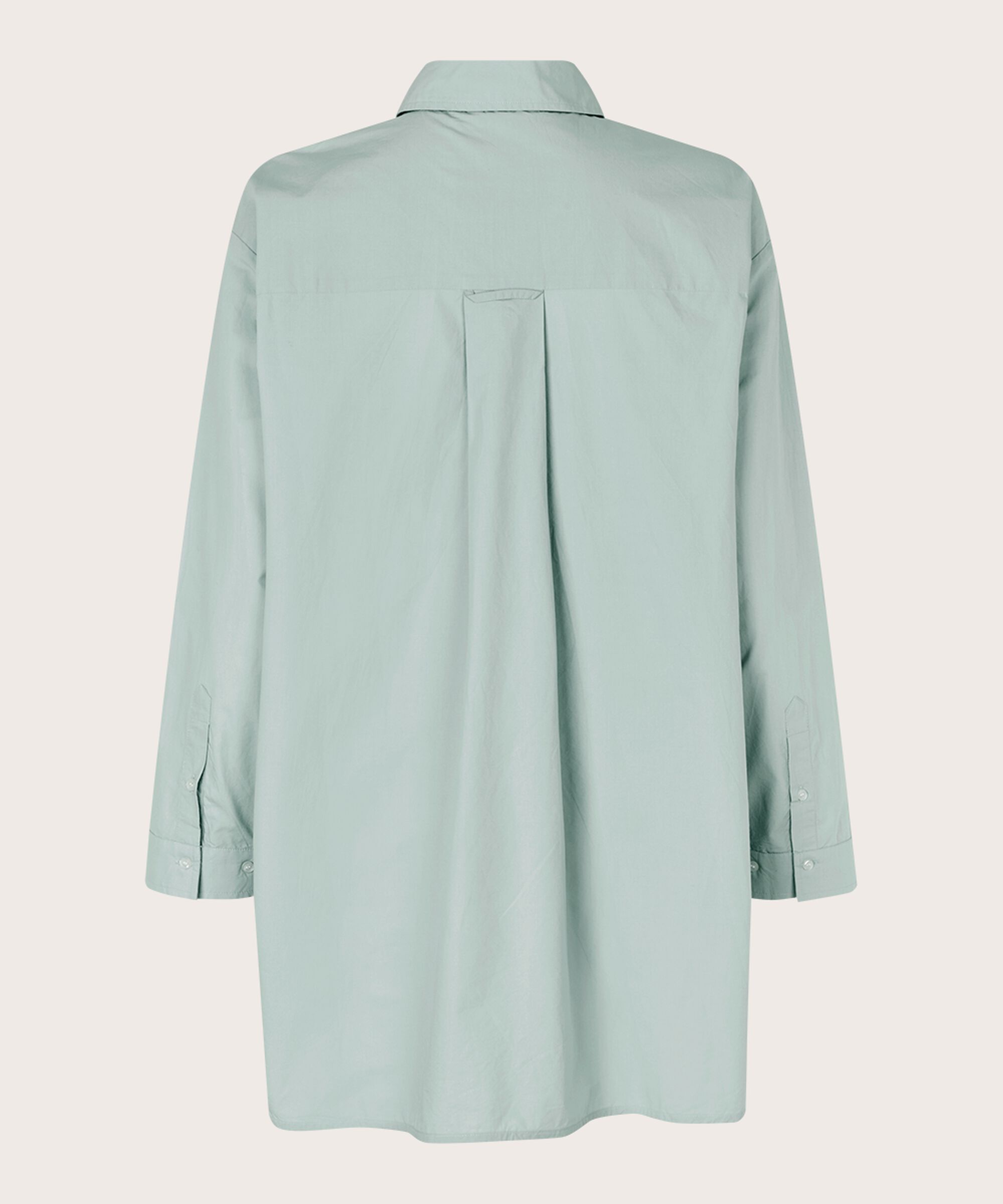 Chemise Classique En Coton À Bords Arrondis, Ether