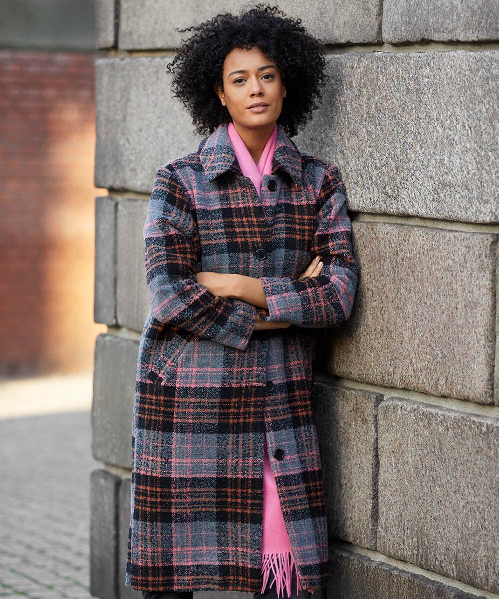 TIFFANY COAT, Chateau Rose