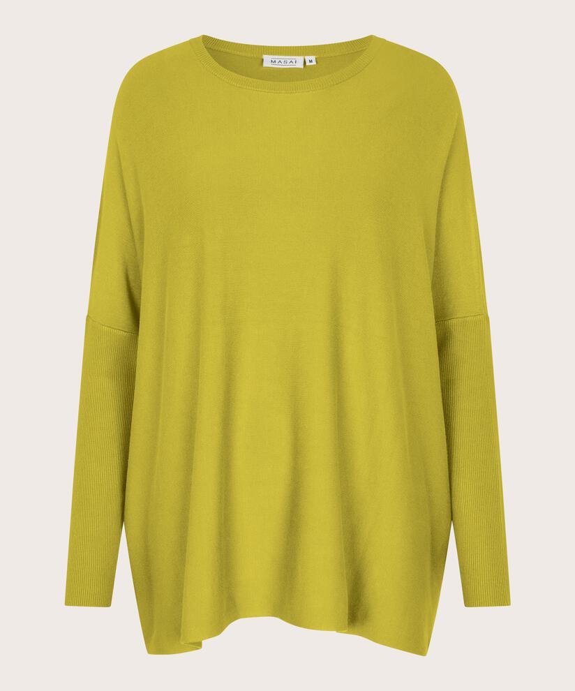 Pull Oversize À Manches Étroites, Burnish Gold