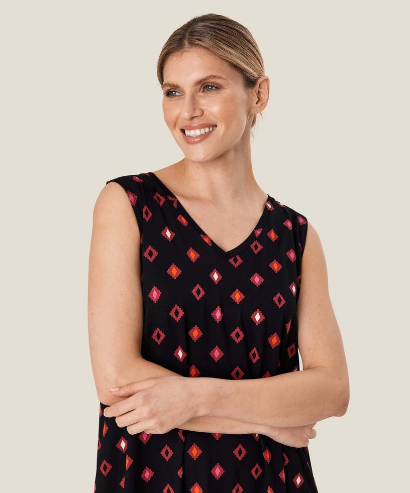 Ofina JERSEY Dress, Earth Red