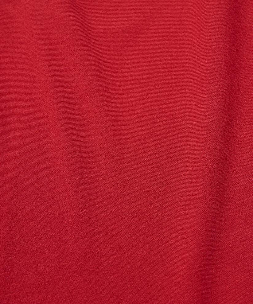 robe tulipe en jersey à manches longues, Scarlet Sage