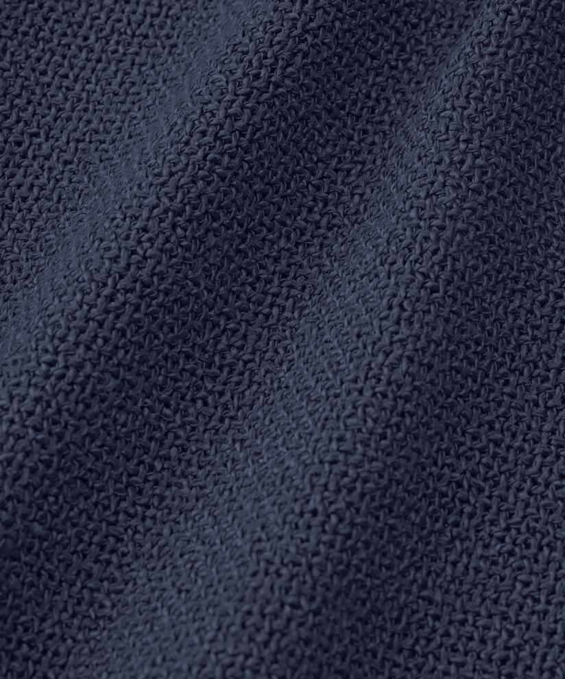 Bouclé-bluse Mit 3/4-ärmeln, Navy Blazer