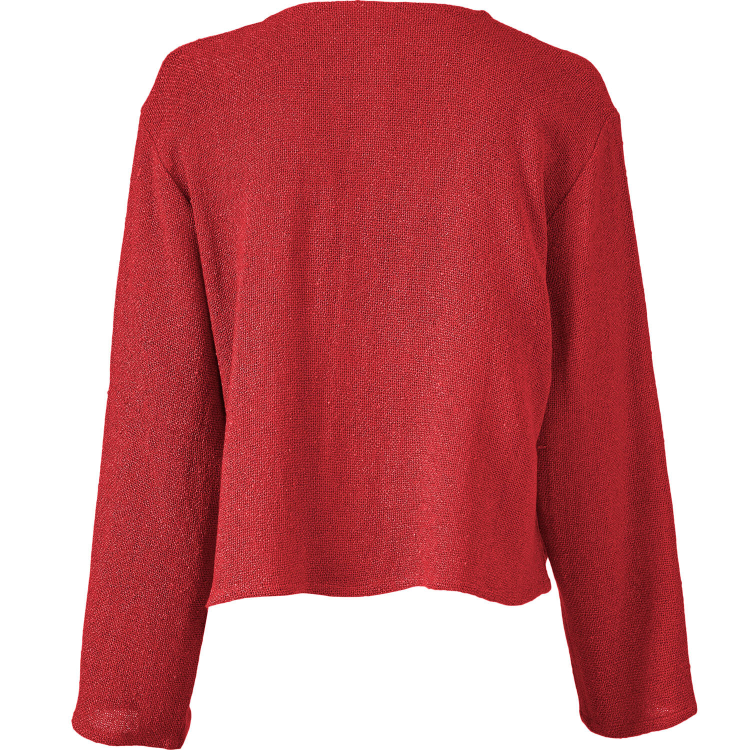 Veste Courte En Boucl&eacute;, Scarlet Sage