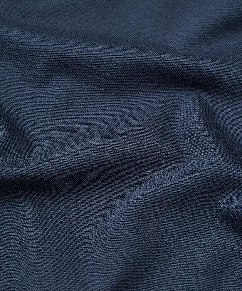 Top En Jersey Sans Manches À Col Rond, Mood Indigo