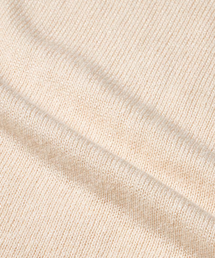 pull en maille fine en mélange de lin, Whitecap