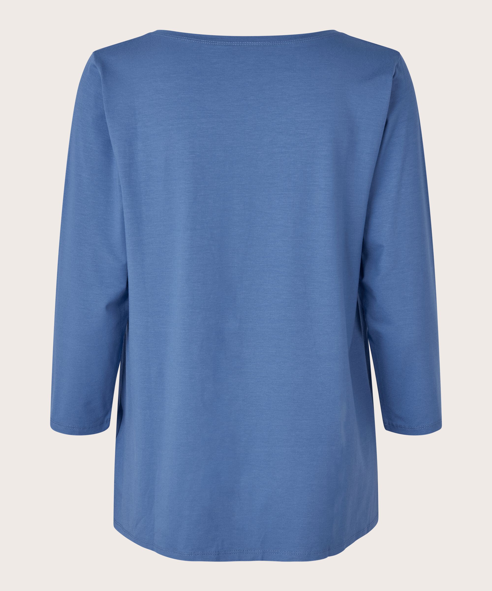 Top En Jersey Á Col Rond, Federal Blue