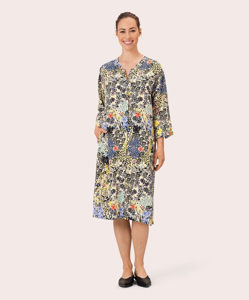 NIMES SHIRT DRESS, Blue Surf