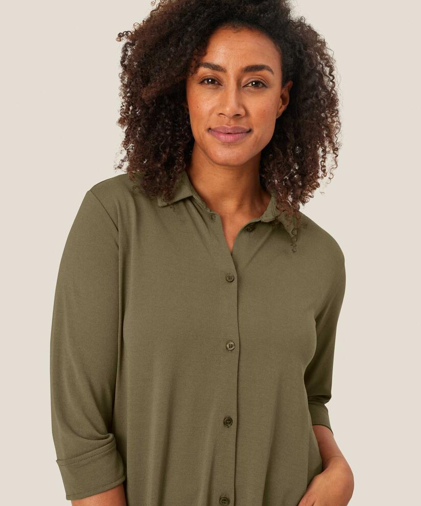 chemise en jersey à manches trois-quarts, D. Lichen Green