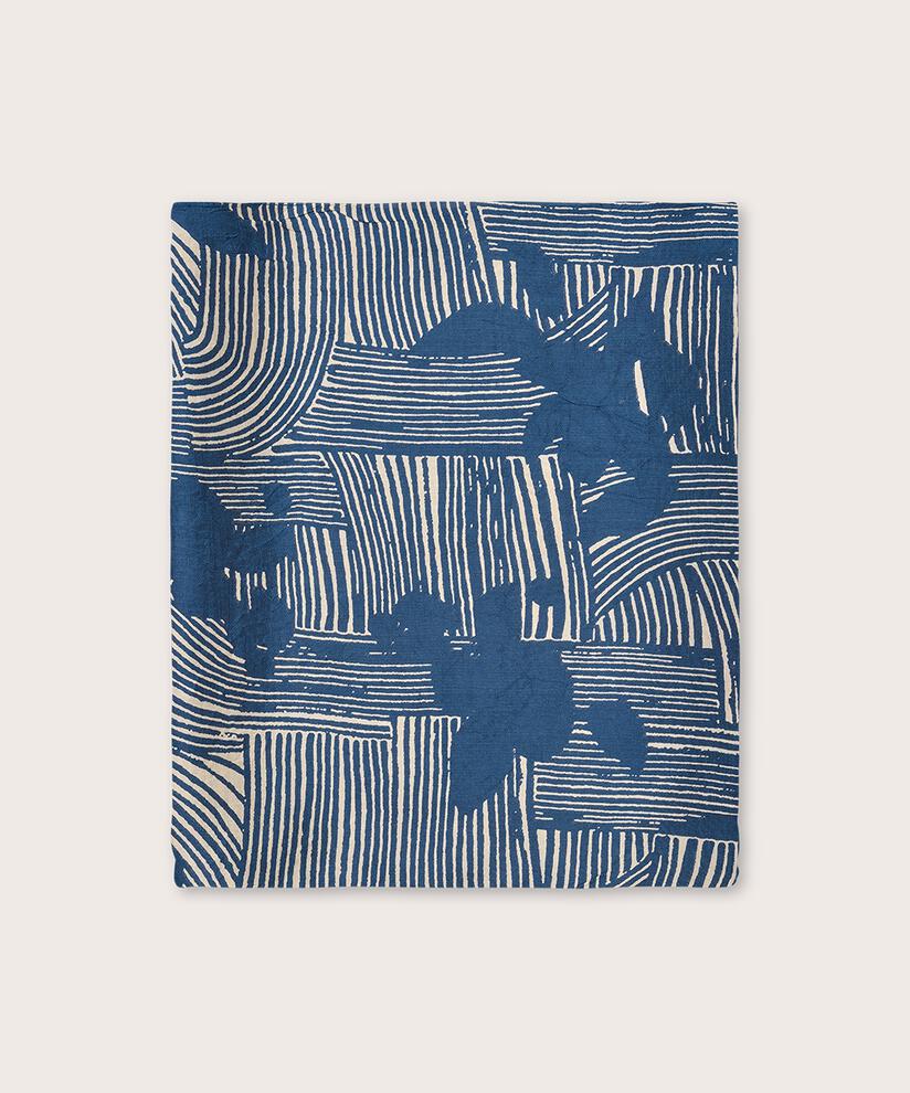 écharpe en viscose imprimée, Sargasso Sea