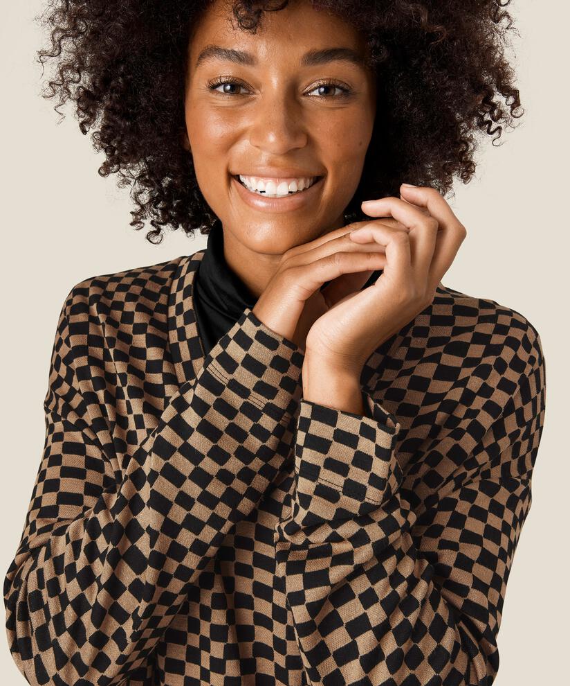 Giba JERSEY Tunic, Tobacco Brown