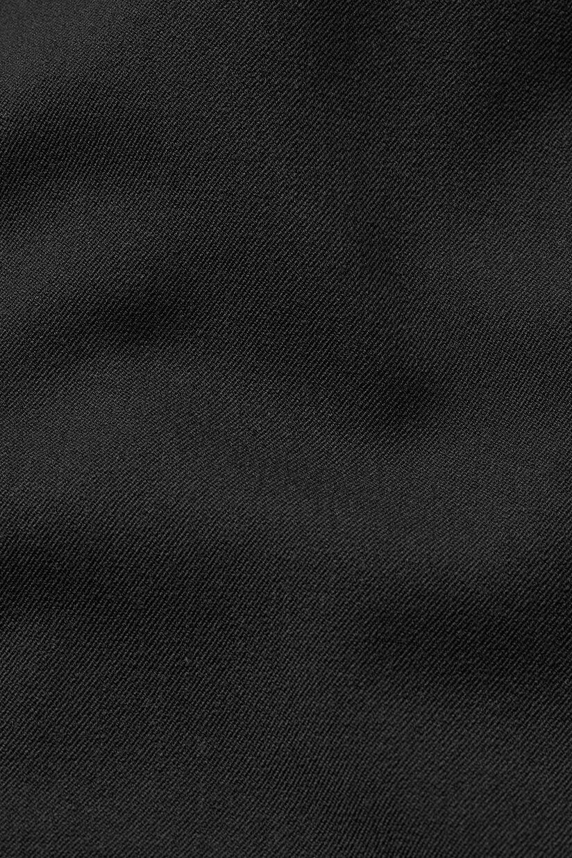 gilet avec poches passepoilées, Black