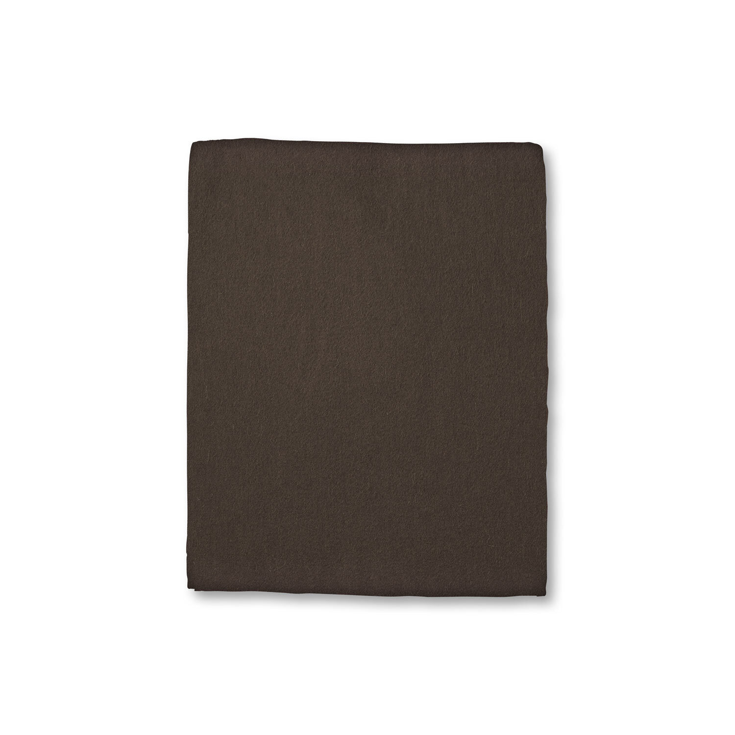 grande &eacute;charpe en laine &agrave; franges, Chocolate