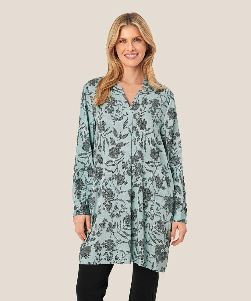 tunique fleurie en viscose avec col en V, Ether