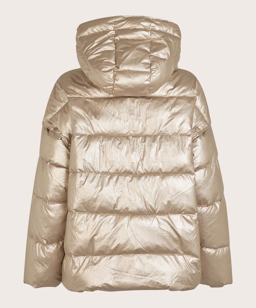 doudoune avec manches et capuche amovibles, Gold