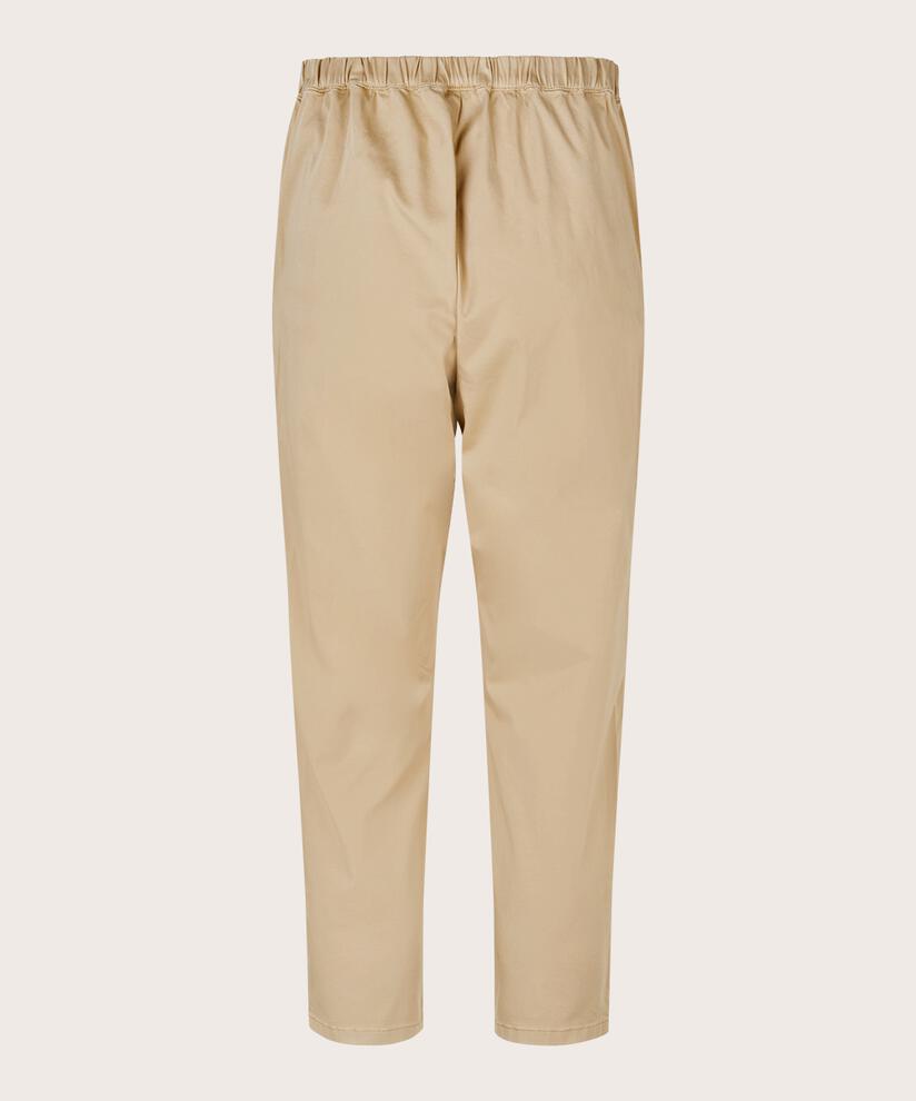 Pantalon À La Cheville En Coton Stretch, Safari