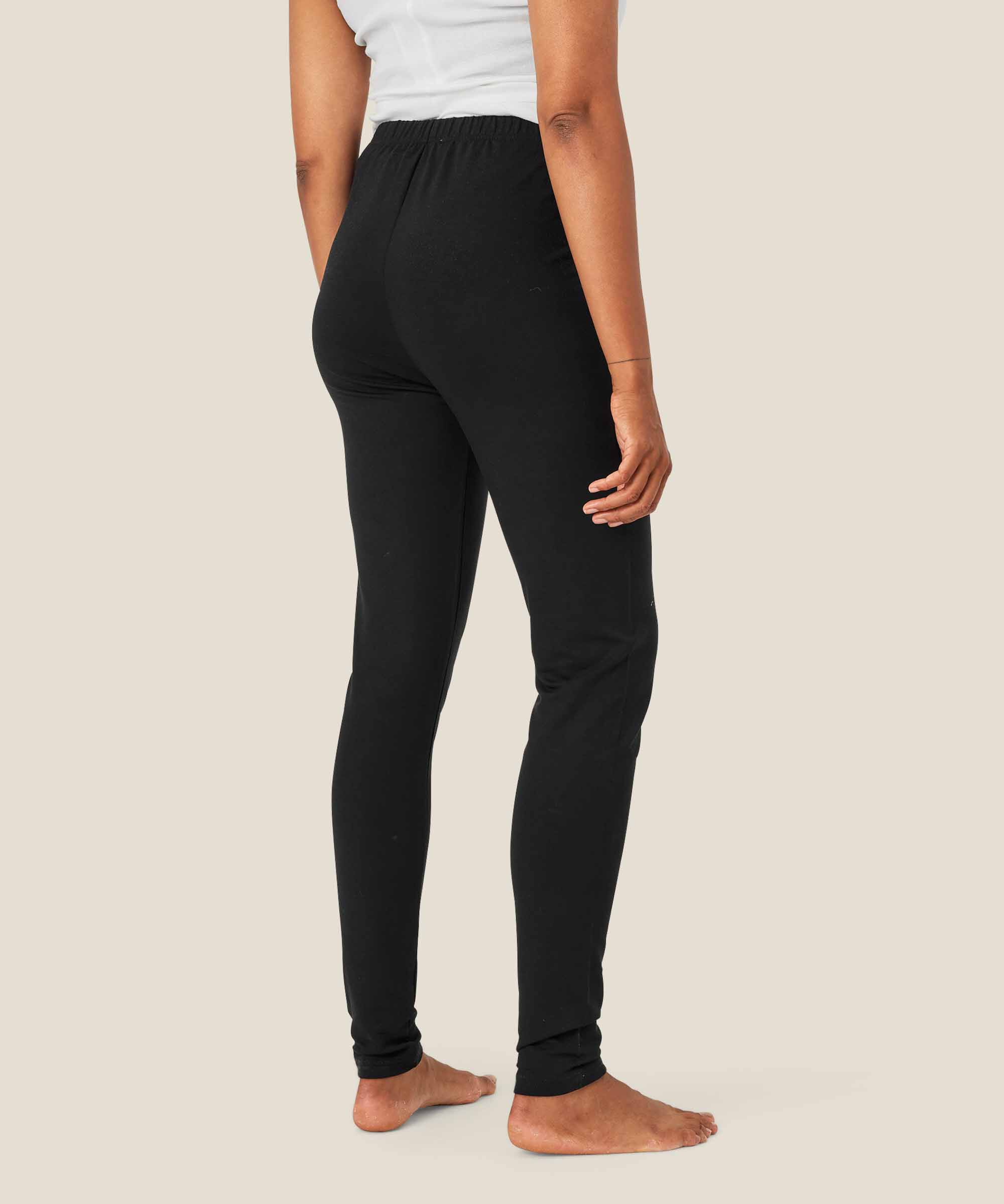 legging en qualité jersey extra doux, Black