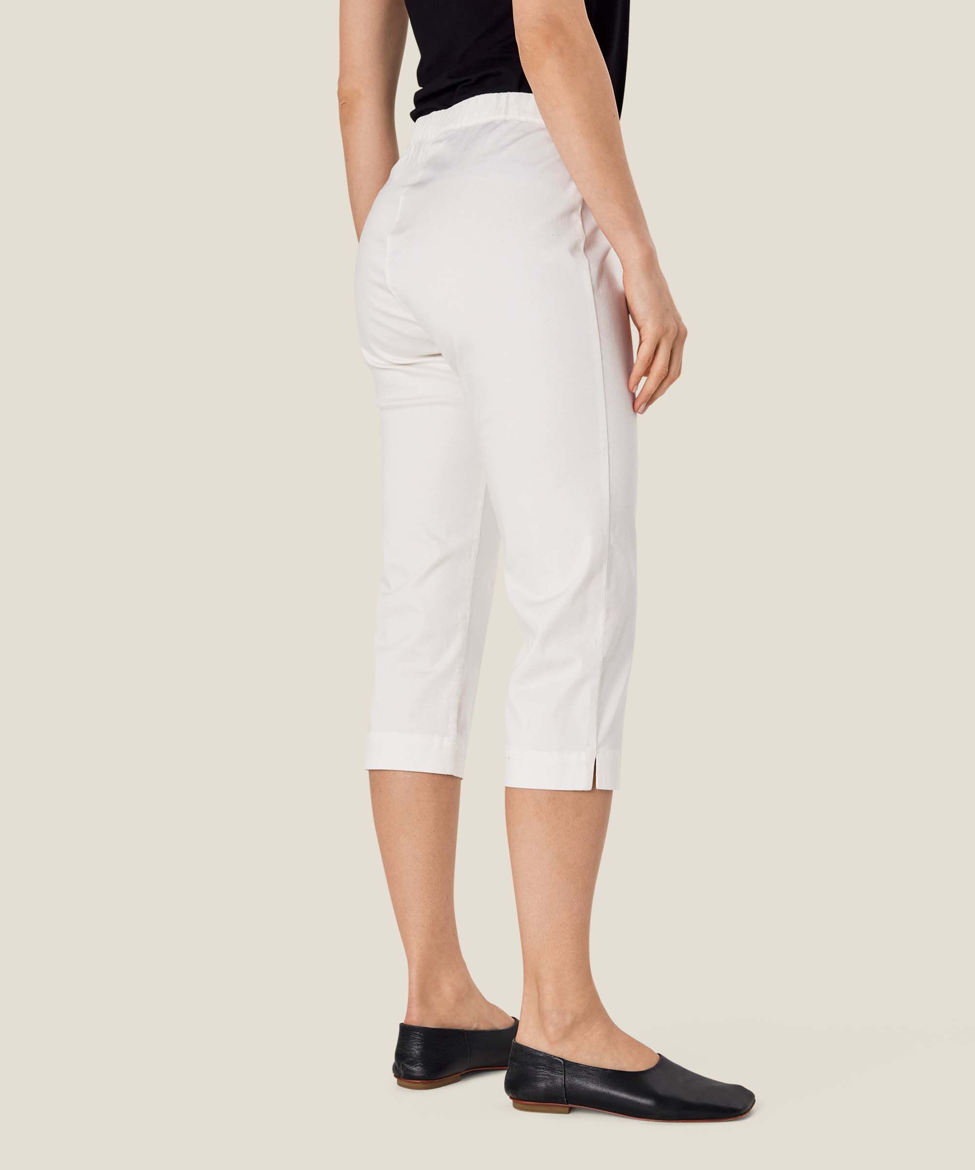 Peach Trousers, White