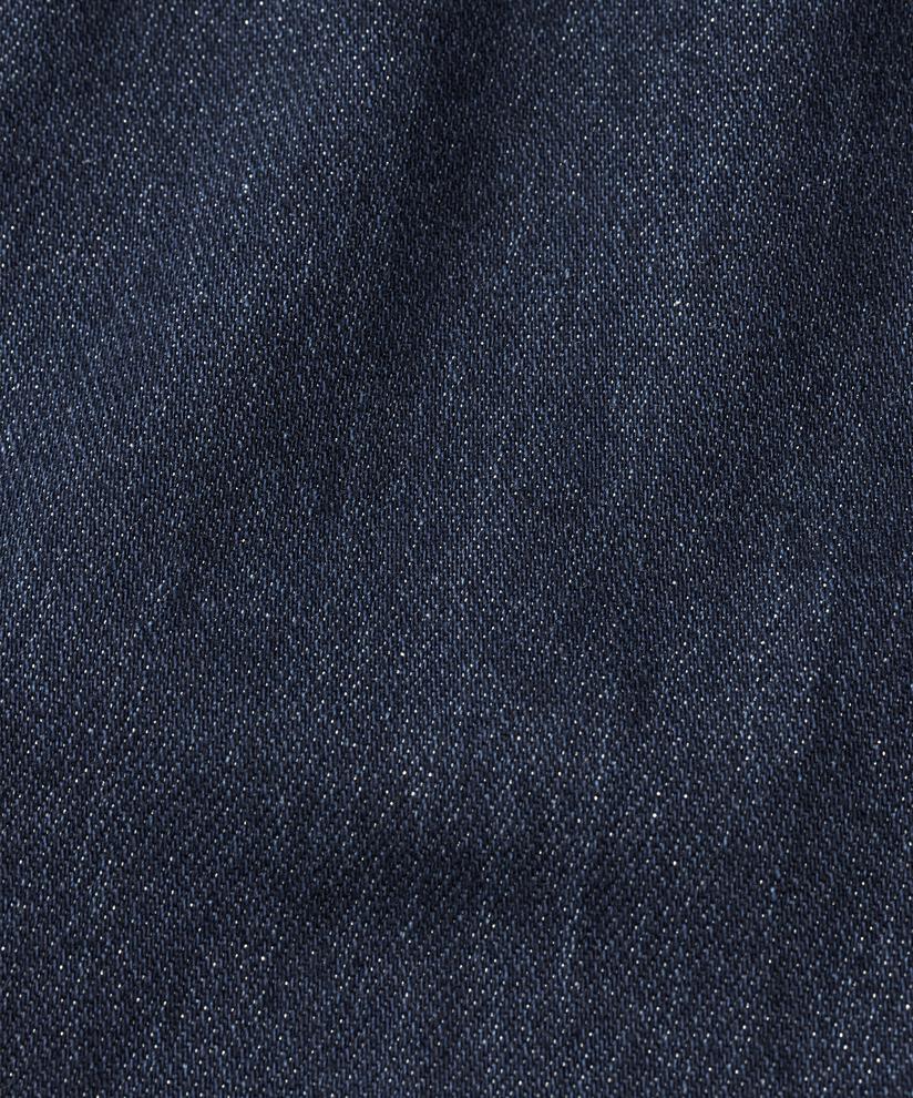 pantalon en denim souple avec paillettes, Dark Denim