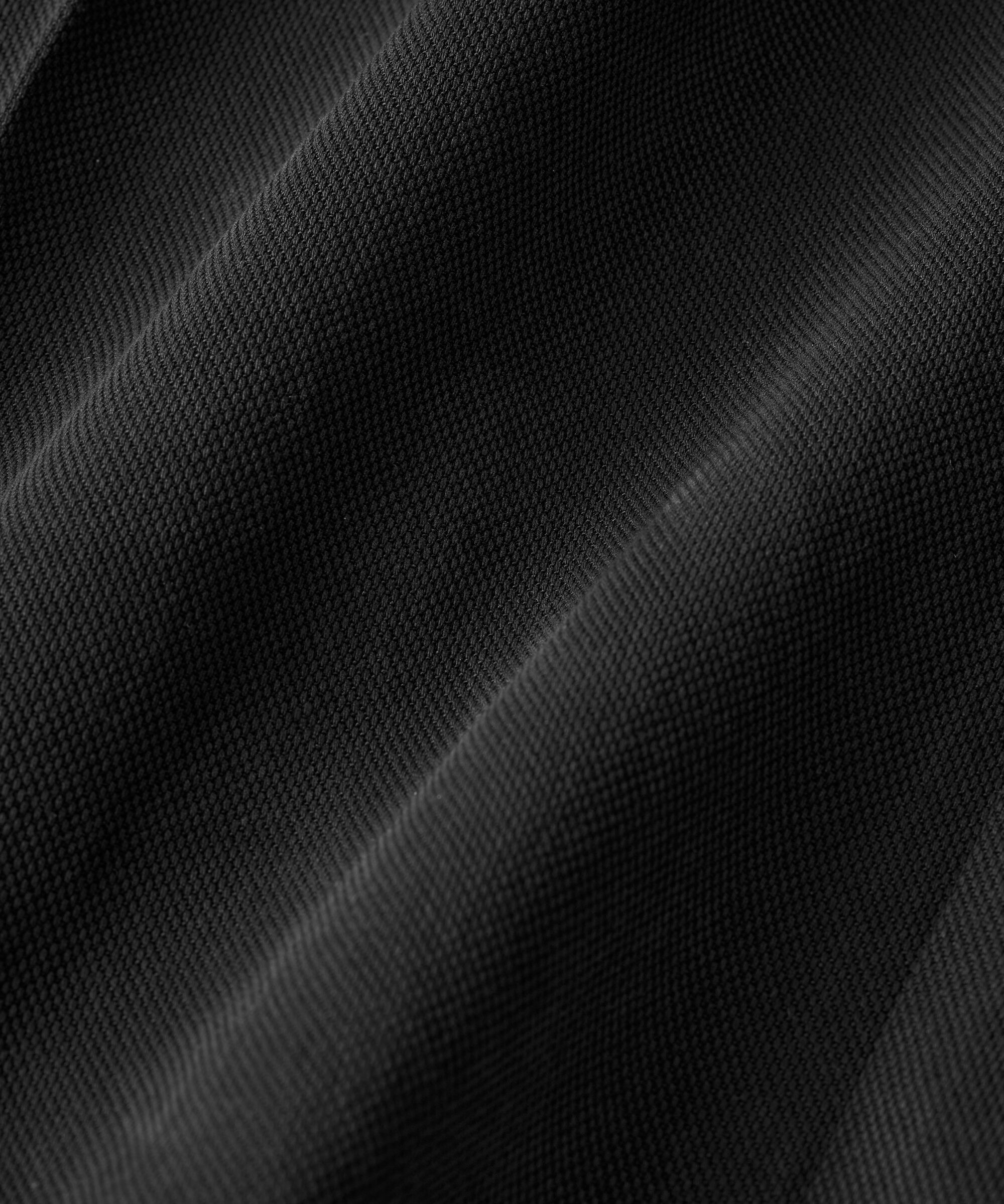 pantalon en jersey à jambes larges et taille élastique, Black