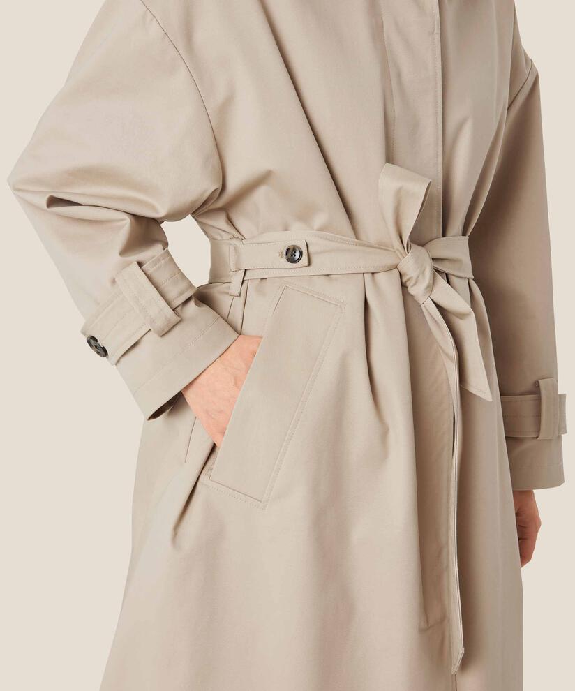 manteau avec ceinture et doublure amovible, Pure Cashmere