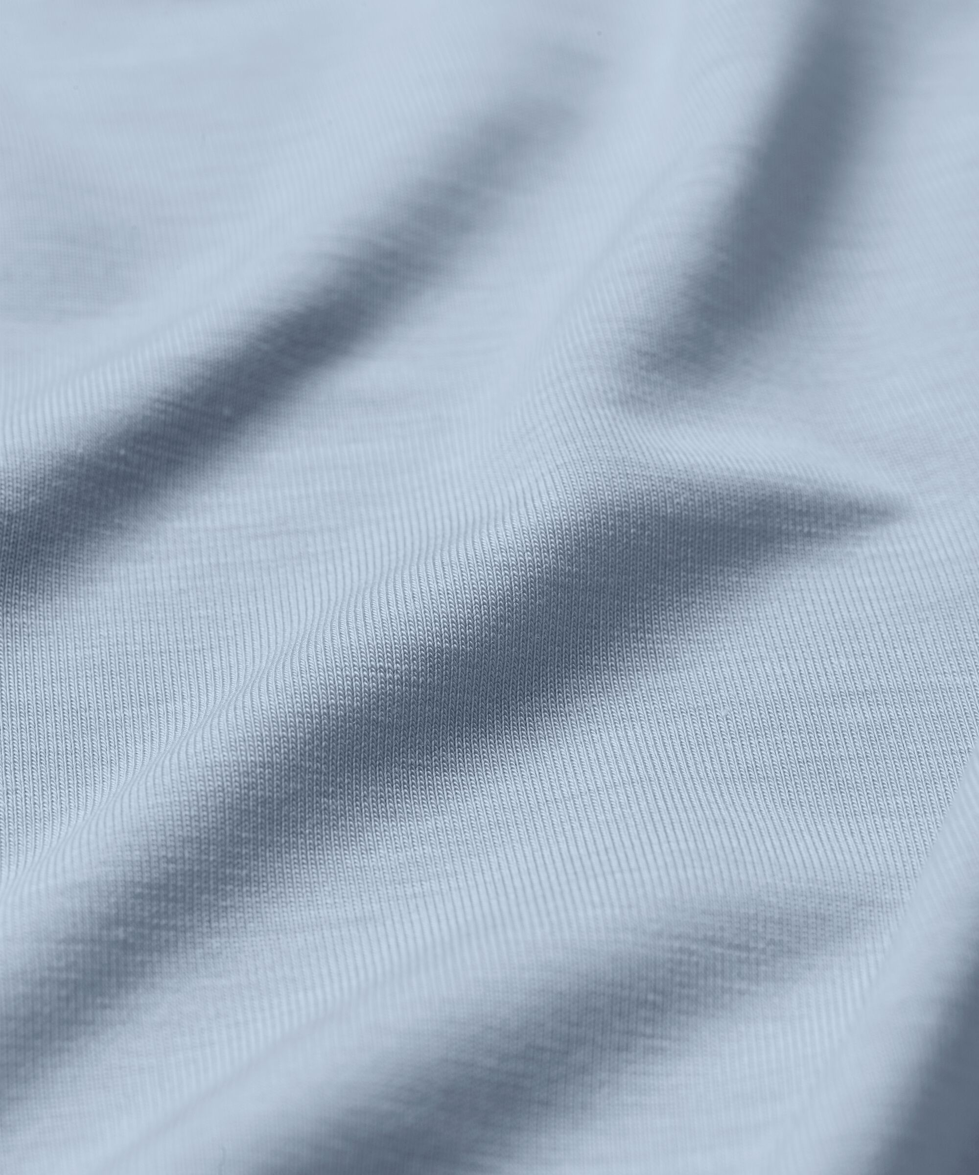 t-shirt fin en lyocell, Blue Fog
