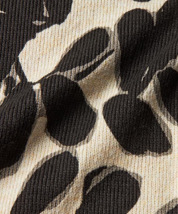 pull en maille à imprimé floral, Fog