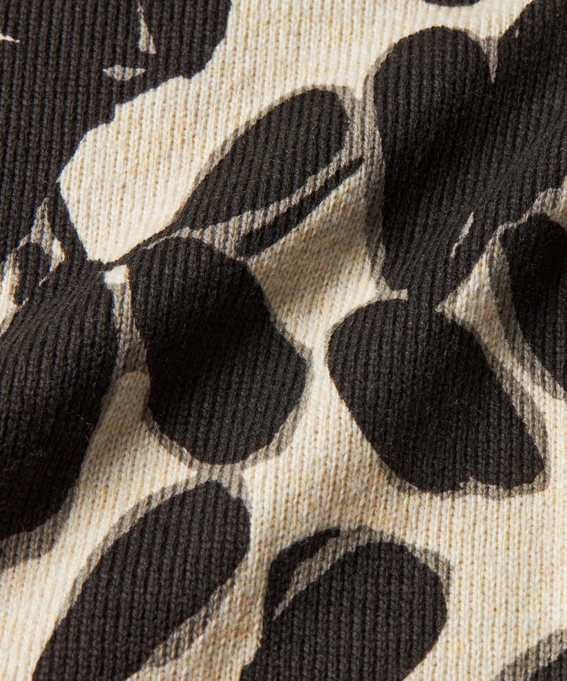 pull en maille à imprimé floral, Fog