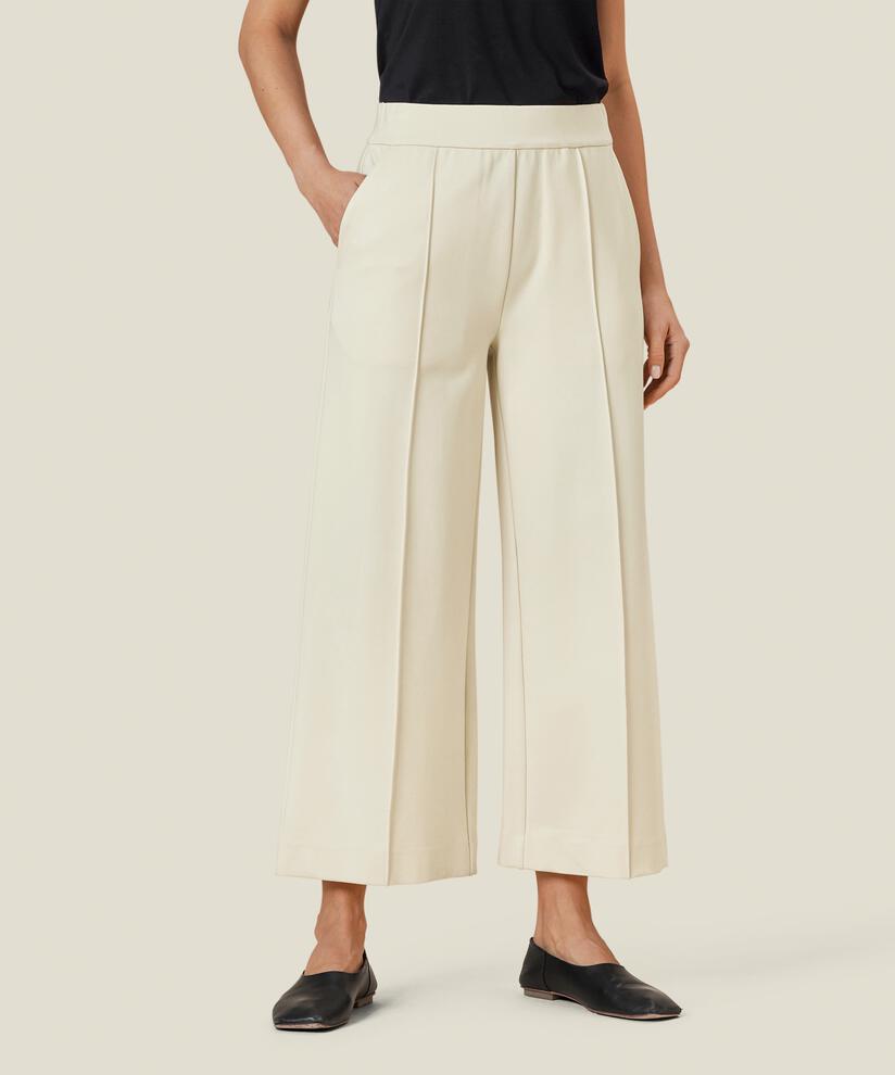 Pantalon En Jersey Épais Avec Poches, Whitecap
